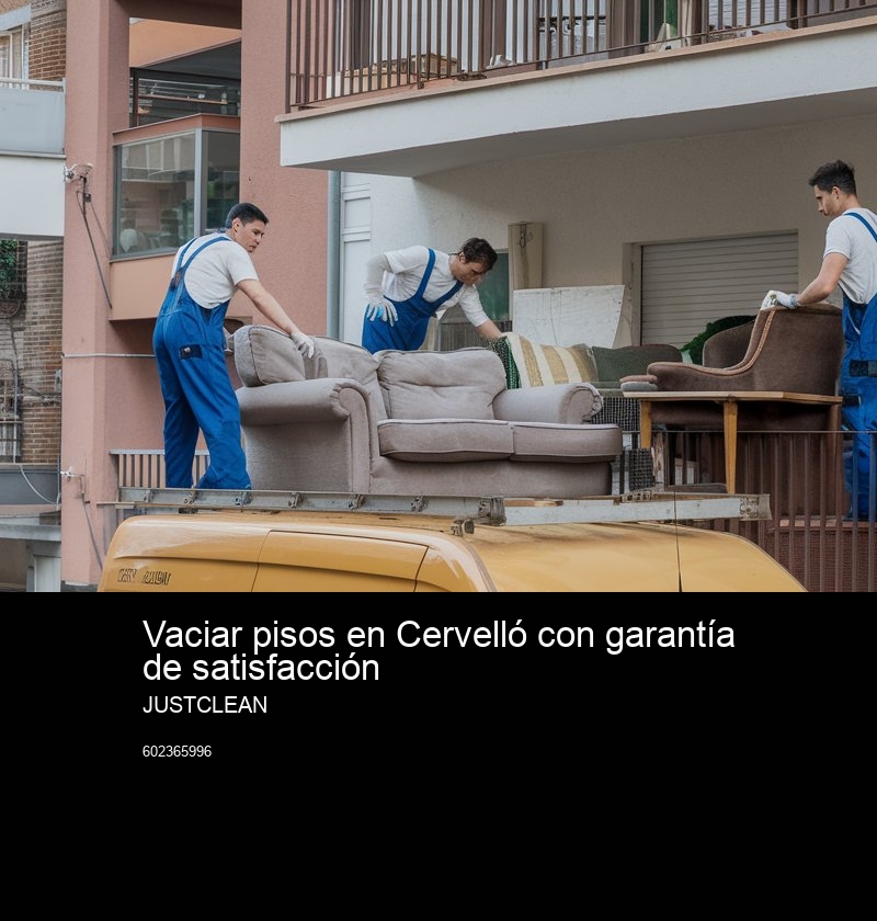 Por qué nuestro vaciado de piso gratuito es ideal para ti