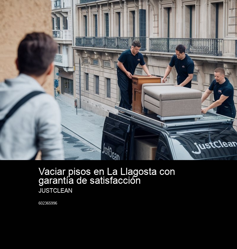 Proceso profesional de vaciado para casos de síndrome de Diógenes