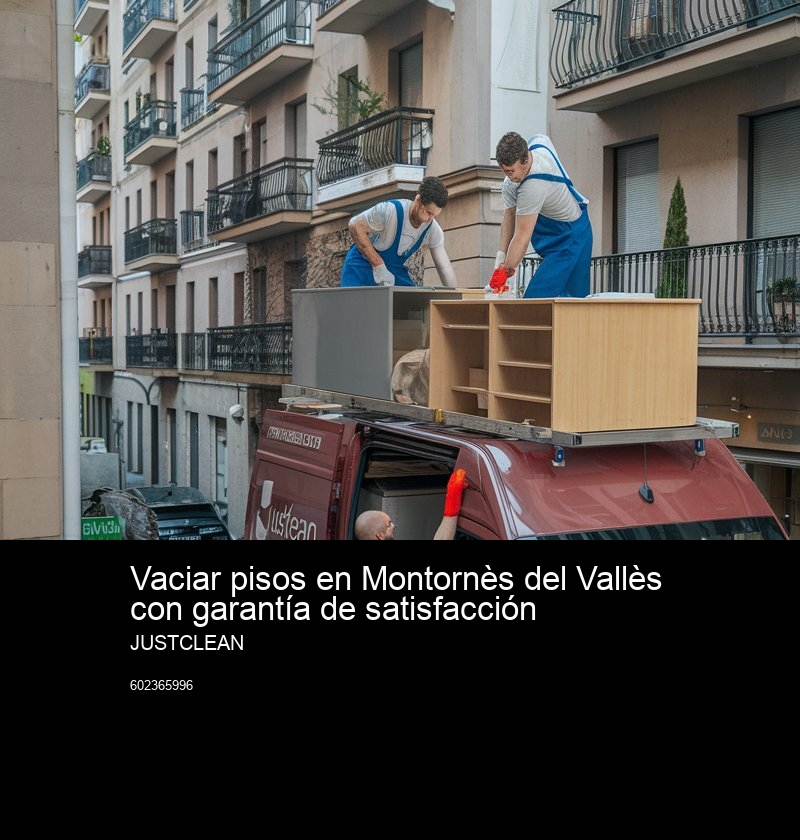 Pasos para vender muebles antiguos o vintage en Montornès del Vallès con JustClean