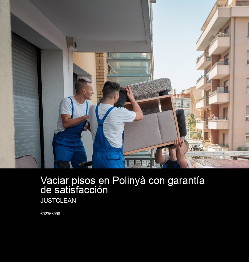 ¿Por qué elegir JustClean para vaciados de piso?