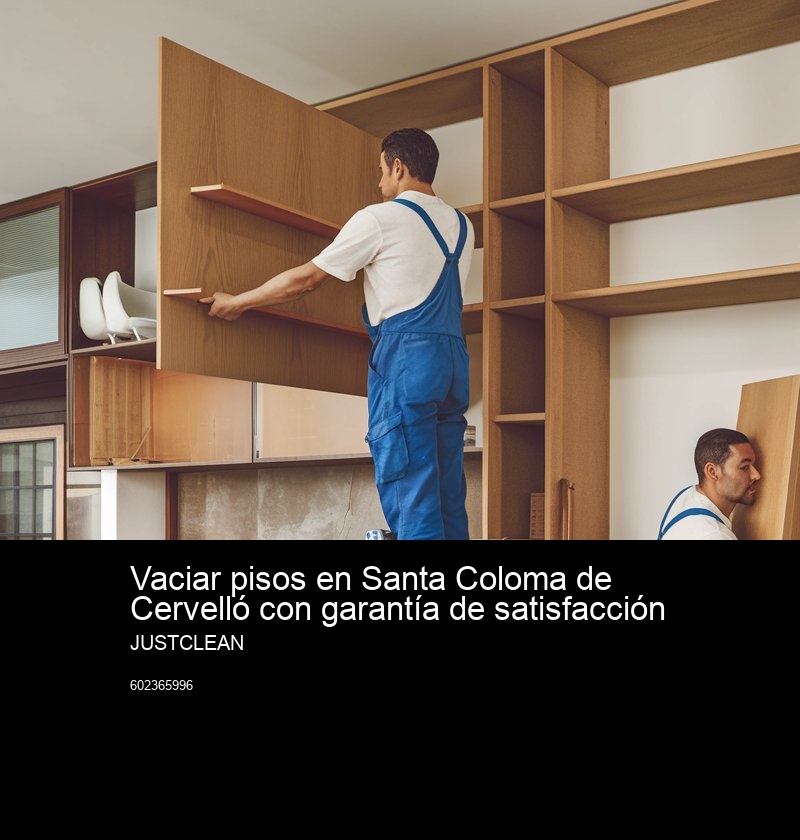 Desalojos comerciales y renovaciones: Vaciado de locales al instante