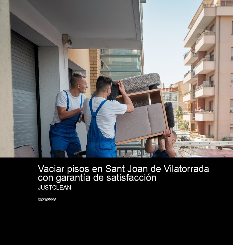 Guía para acceder a un vaciado de piso gratis en JustClean