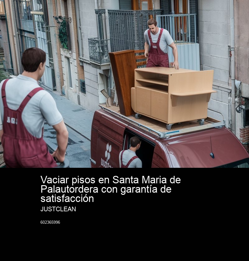 Servicios profesionales para el vaciado de inmuebles con síndrome de Diógenes