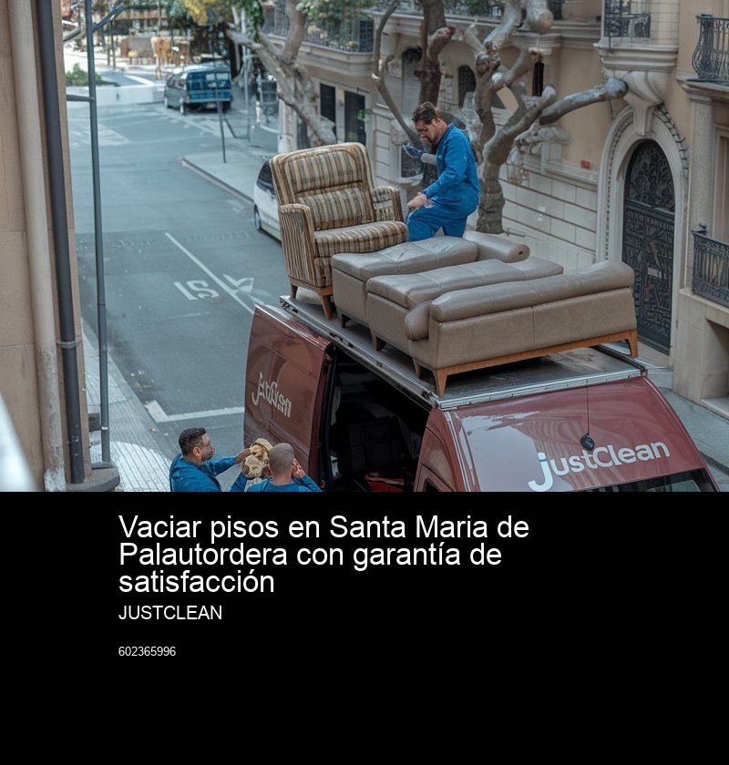 Pasos para vender muebles antiguos o vintage en Santa Maria de Palautordera con JustClean