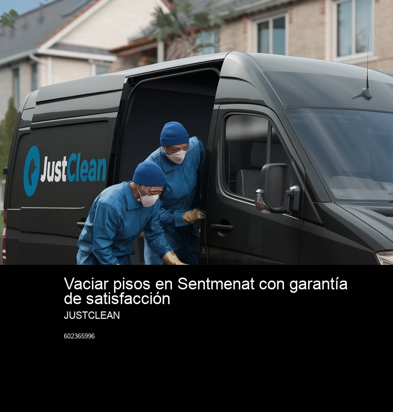 Servicios de limpieza profunda en Sentmenat