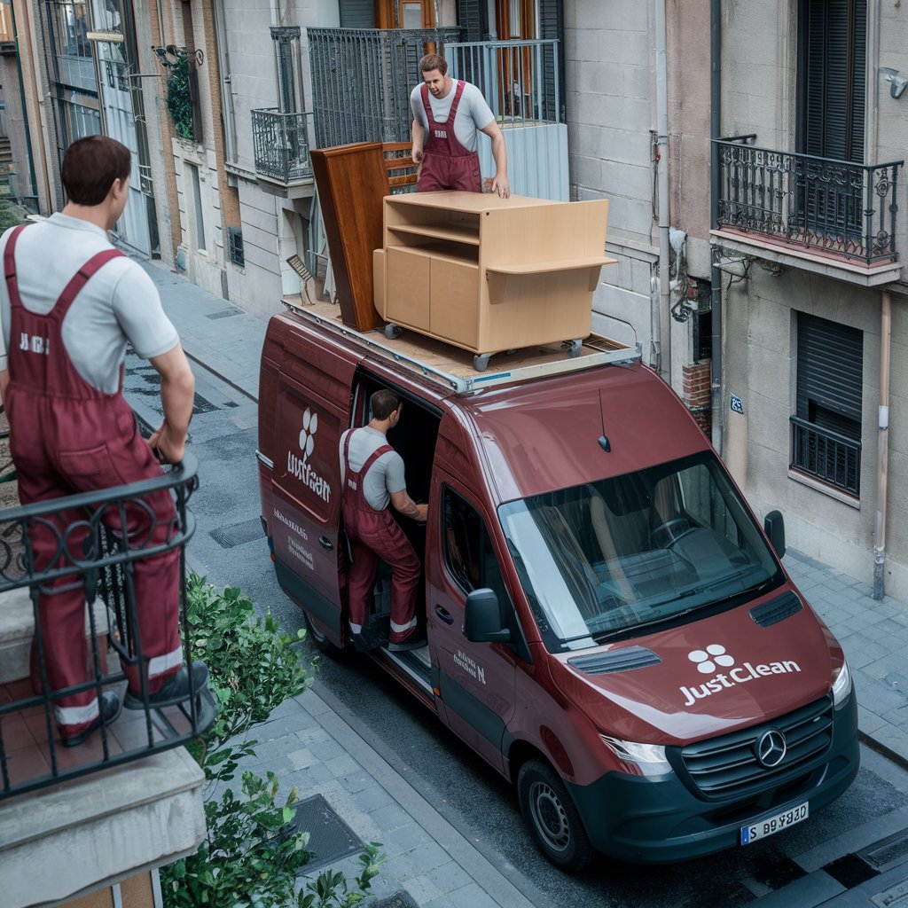 Vaciado de viviendas afectadas por síndrome de Diógenes en Esplugues de Llobregat